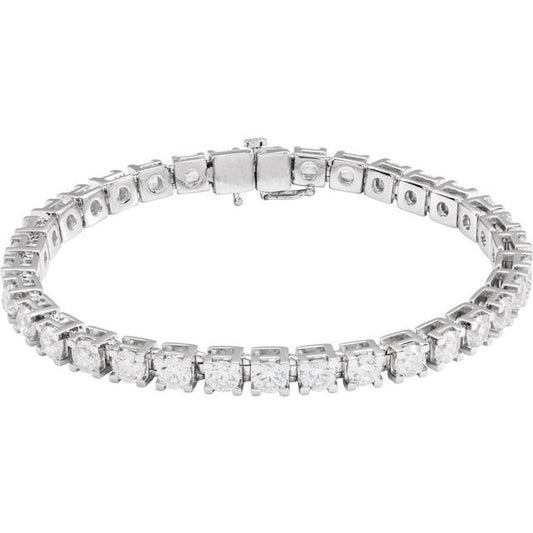 WHITE GOLD TENNIS BRACELET