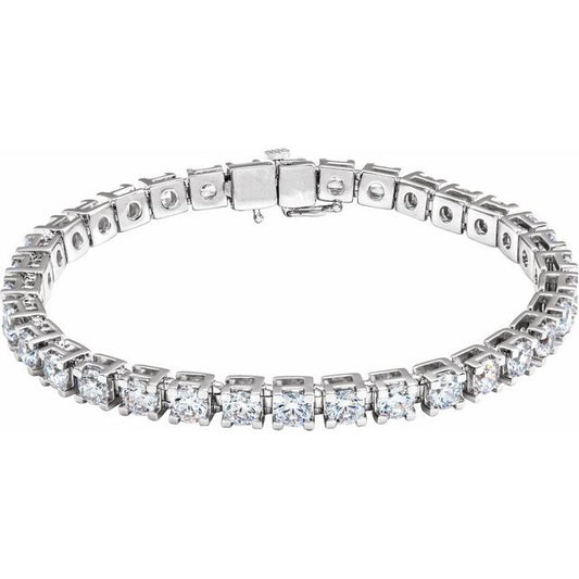 WHITE GOLD TENNIS BRACELET