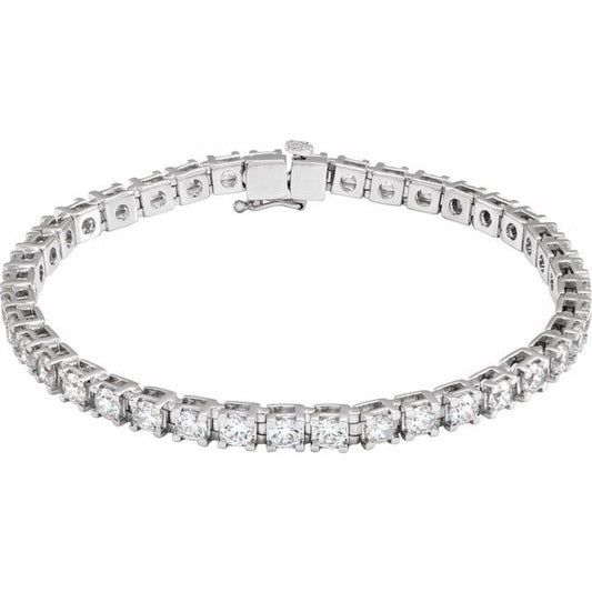 WHITE GOLD TENNIS BRACELET