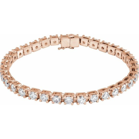 WHITE GOLD TENNIS BRACELET