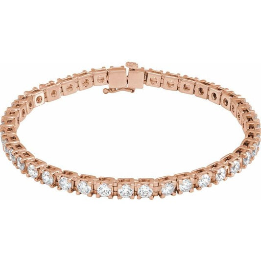 WHITE GOLD TENNIS BRACELET