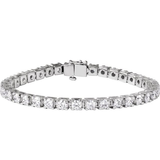 WHITE GOLD TENNIS BRACELET