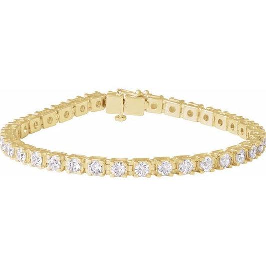 WHITE GOLD TENNIS BRACELET