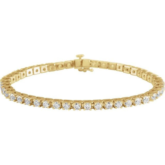 WHITE GOLD TENNIS BRACELET