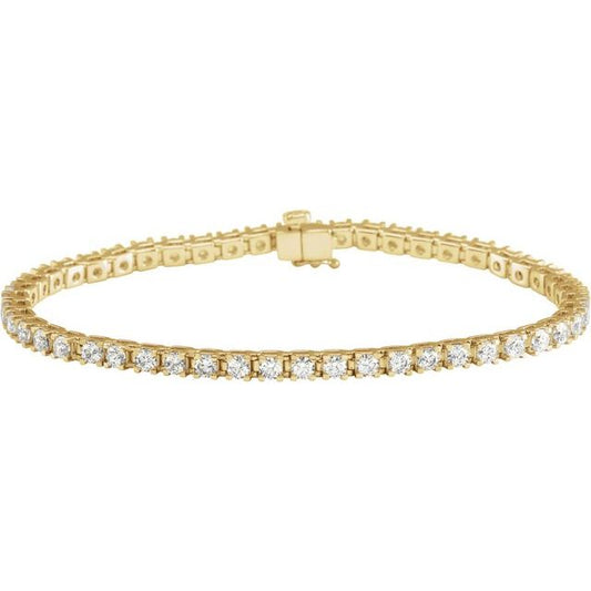 WHITE GOLD TENNIS BRACELET