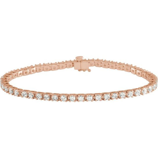 WHITE GOLD TENNIS BRACELET